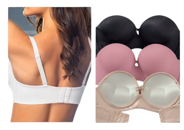 Bra wow strapless mega realce Ref:019668