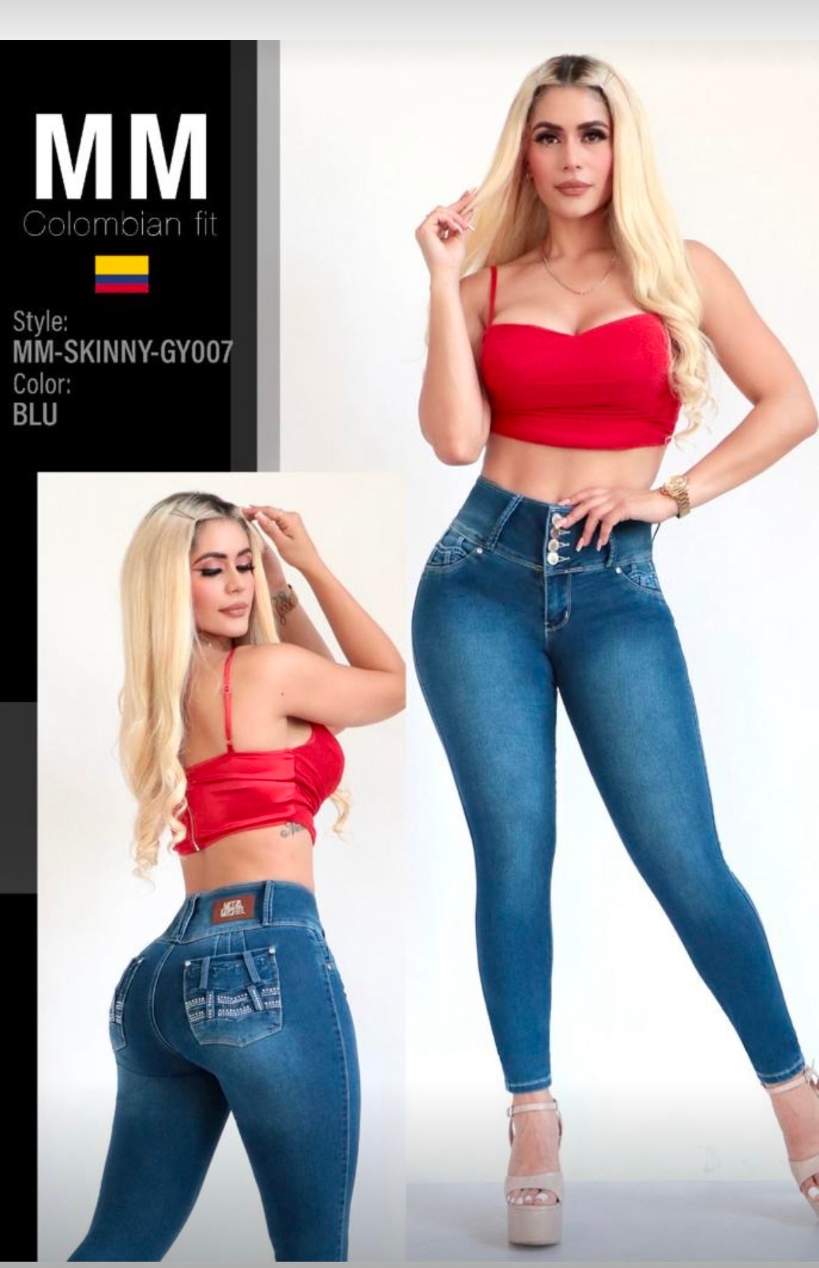 Jeans Colombiano Ref:007