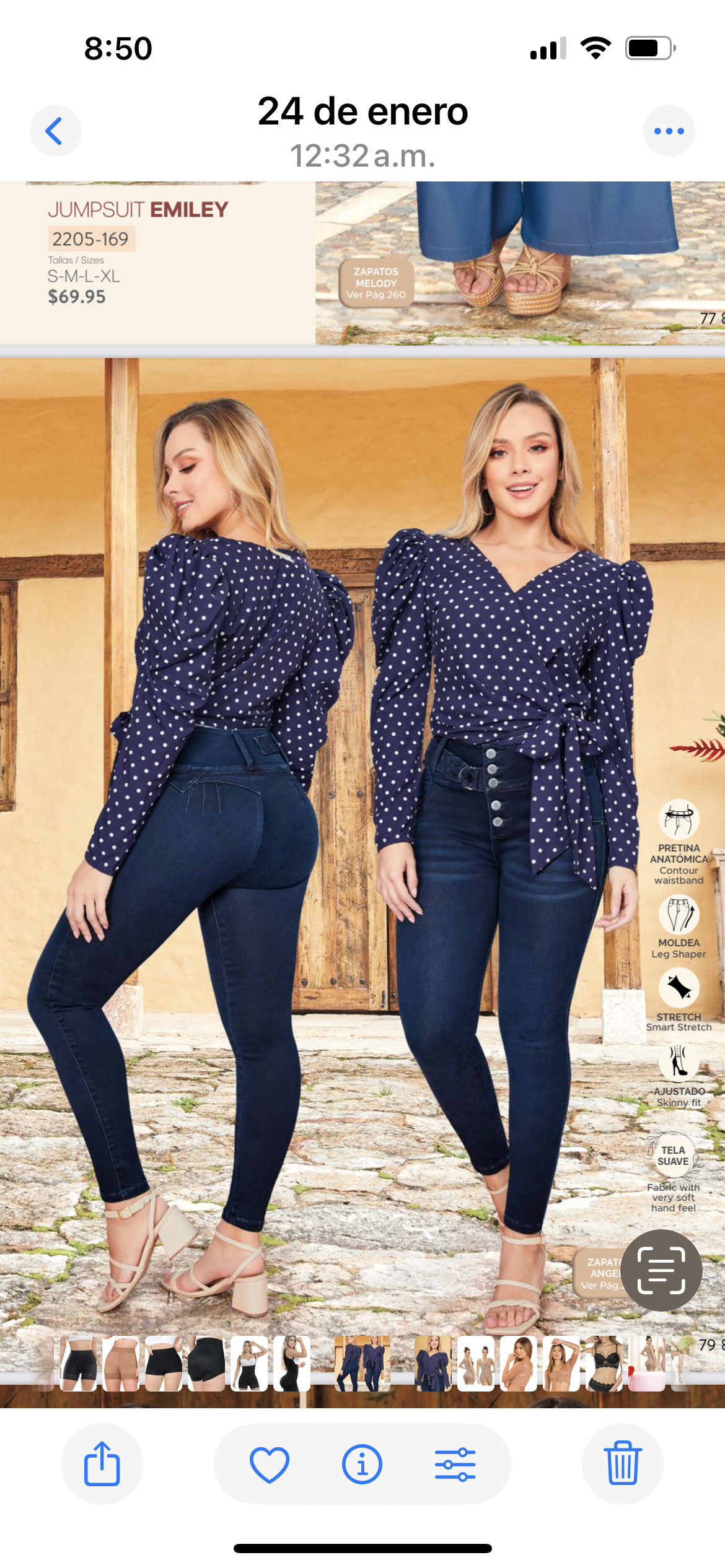 Blusa en seda para mujer Ref:2170