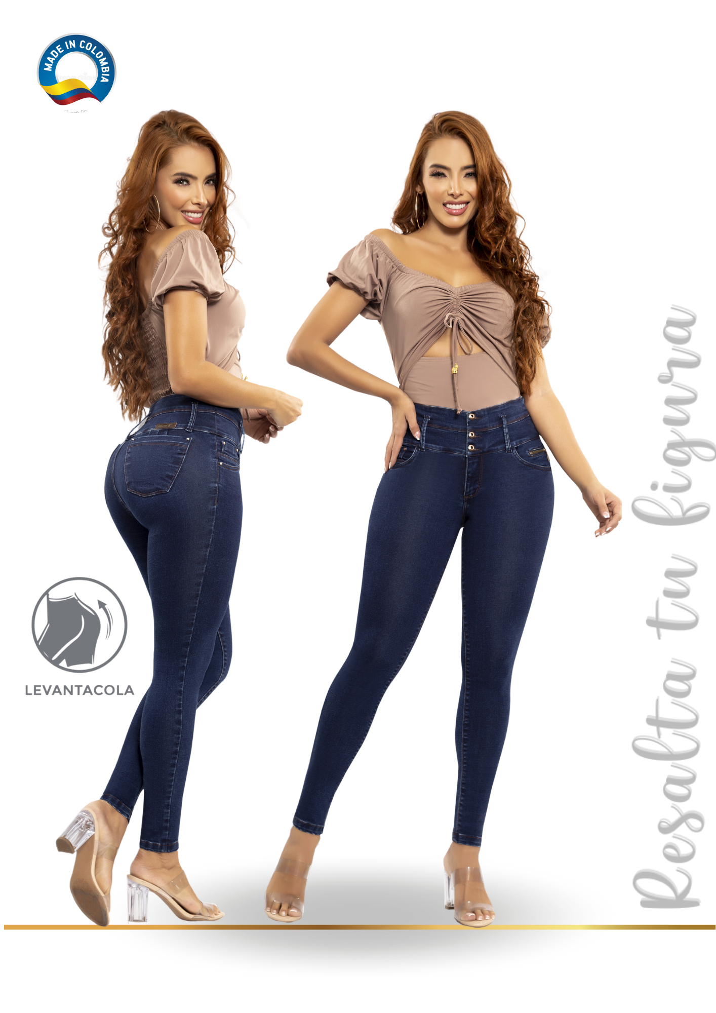Jeans Colombianos Ref:6321