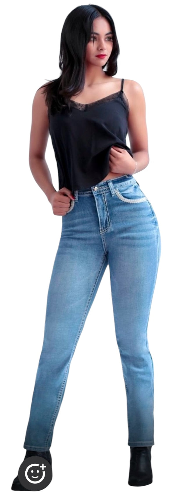 Jeans vaqueros bota recta Ref:373