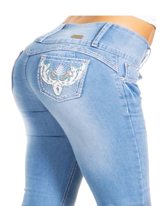 Jeans bota recta Ref: 5099
