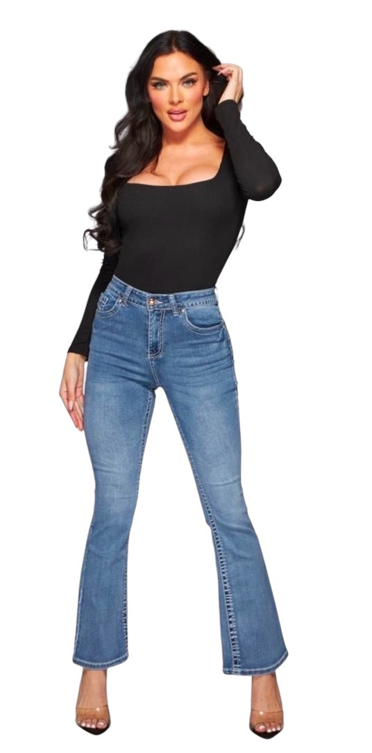 Jeans vaquero bota recta Ref:433