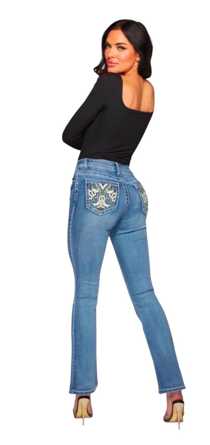 Jeans vaquero bota recta Ref:433